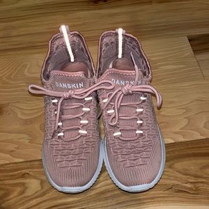 Pink sneakers